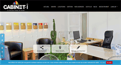 Desktop Screenshot of cabinet-i.com