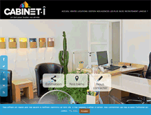 Tablet Screenshot of cabinet-i.com